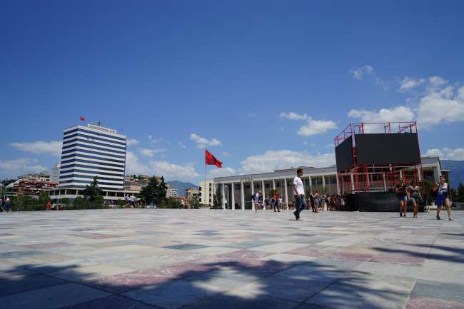 Balkan Day 7 - A Day in Tirana