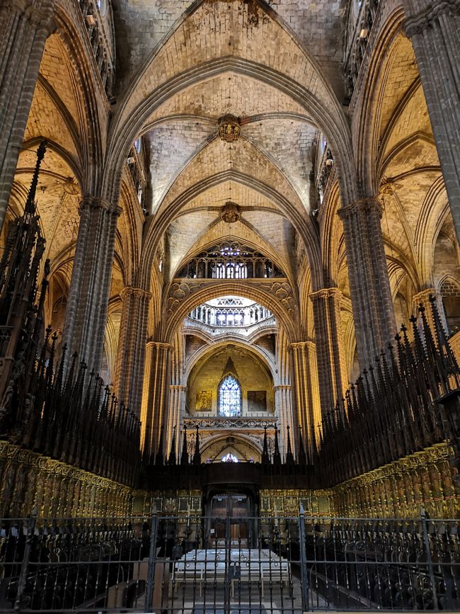 Die Kathedrale von Barcelona