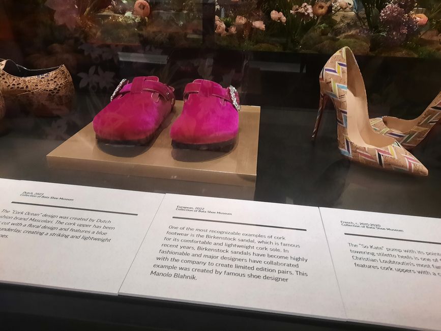 Begeisterung im Bata Shoe Museum - auch wenn man keinen Schuhtick hat
