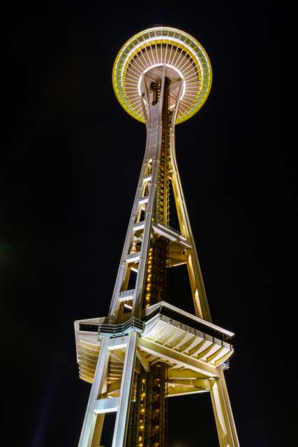 The MoPOP and the Space Needle