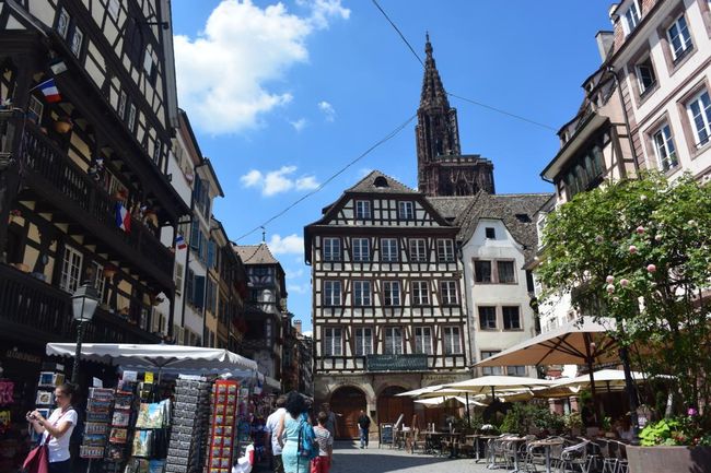 Frankreich: in Strasbourg gefällt's uns richtig gut!
