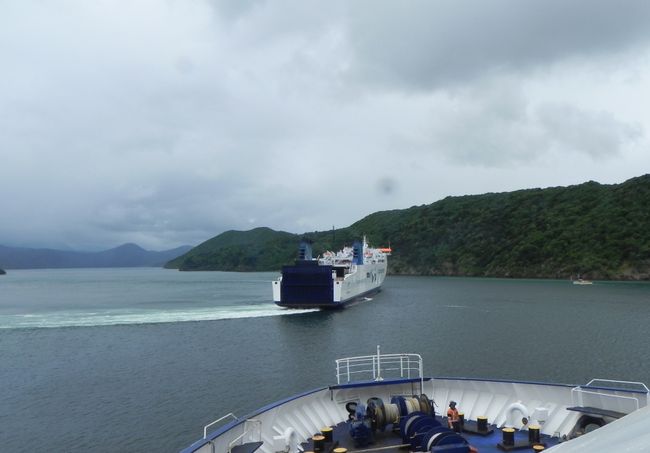 Picton - onto the ferry