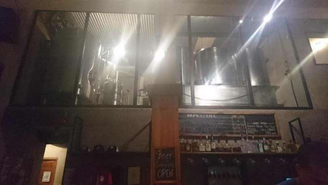 bar with its own brewery