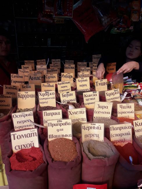 Spice stall