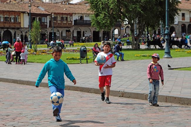 Despite its height of over 3400 meters above sea level, Cusco is a very beautiful and livable city.