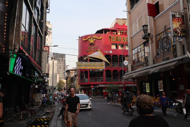 The entrance to the Walking Street.