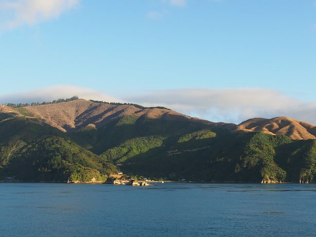 Day 41 - Through the Marlborough Sounds to the North Island