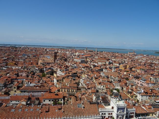 Venedig von oben vom marcusturm