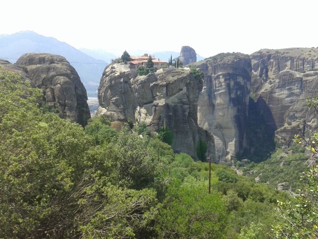 07.08.2018 - Day trip to Meteora, dinner by the sea