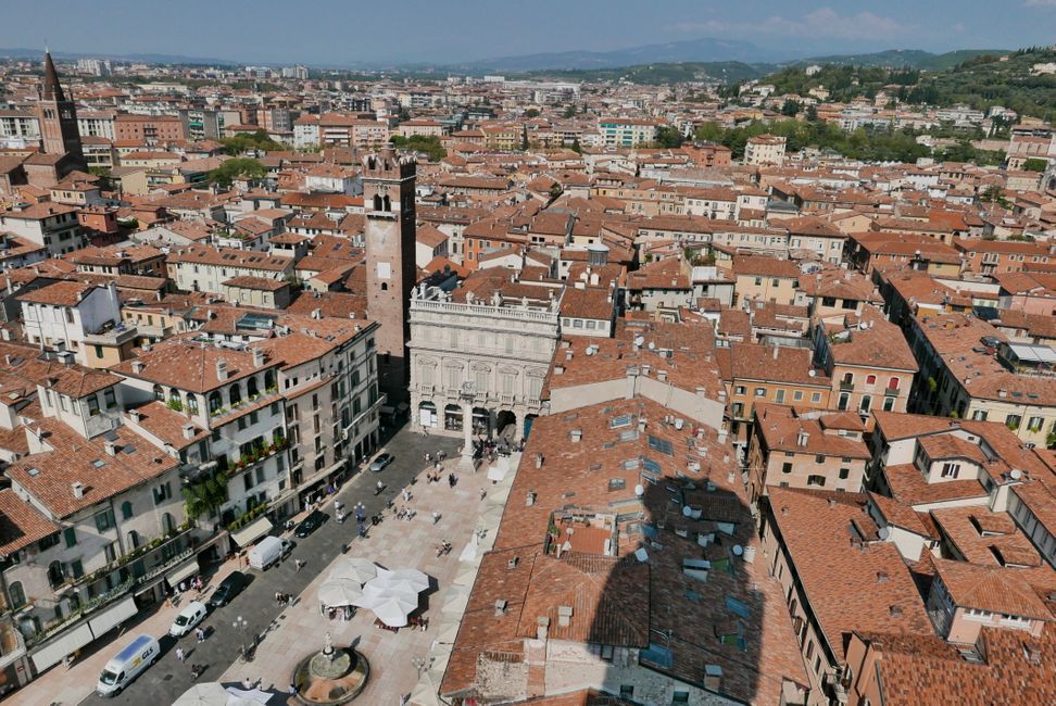 View from Torre dei Lamberti
