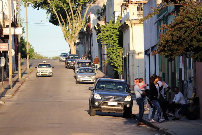 Montevideo Straßenszene