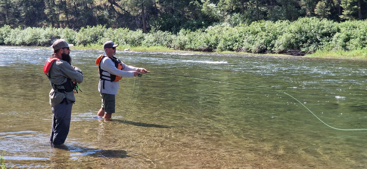 Fly Fishing on the upper Salmon River