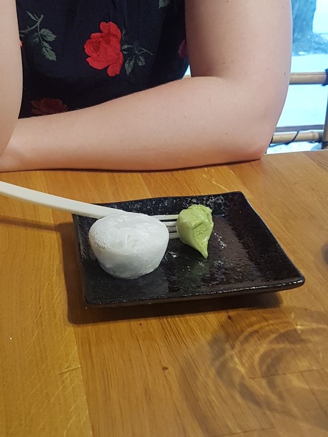 My dessert: Mochi ice cream
