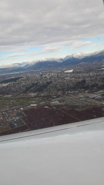 Vancouver aus der Luft 