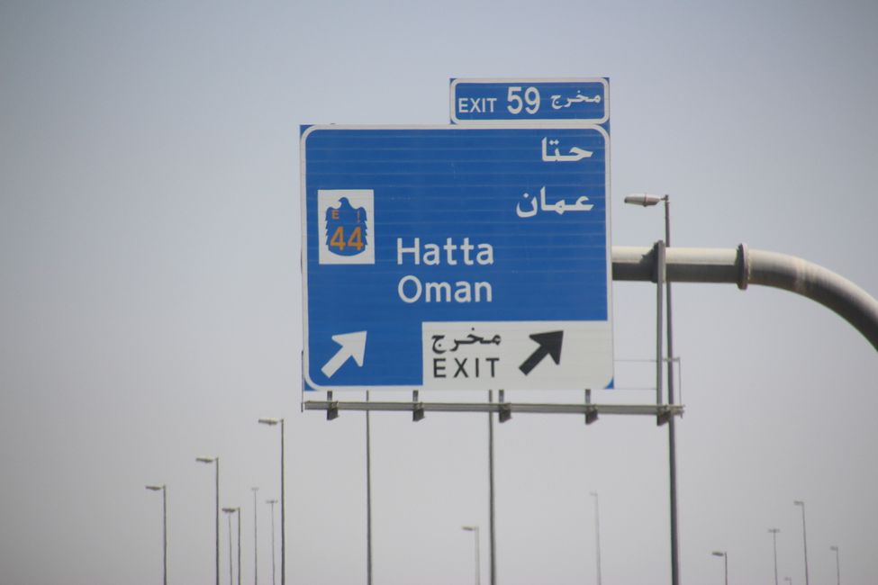 Weiter Richtung Oman