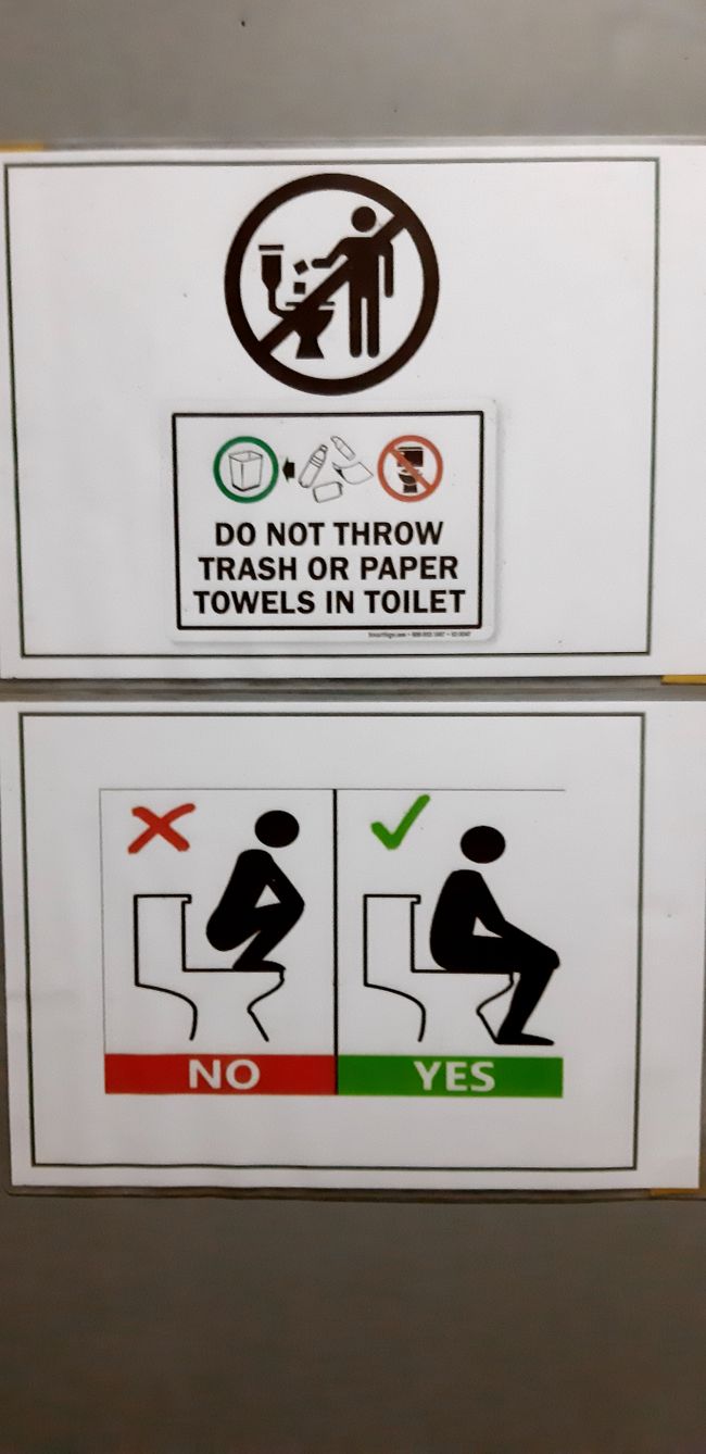 Toilettenanweisung