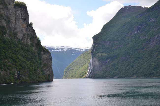 Fjord Kurz vor dem Abgrund