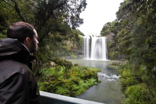 The Whangarei Falls...