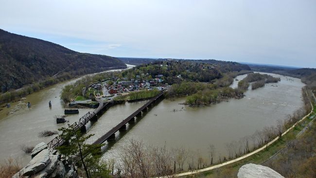 Visit Harper's Ferry and Start of Florida Vacation
