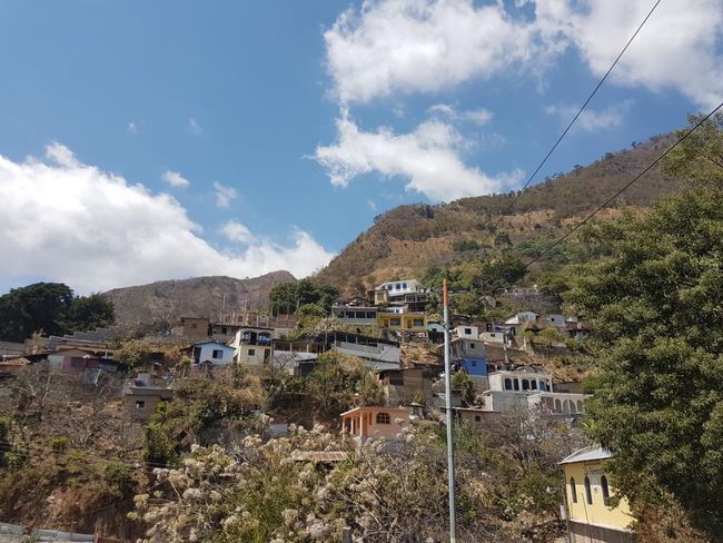 View from Pana of San Pedro, Toliman & Atitlan