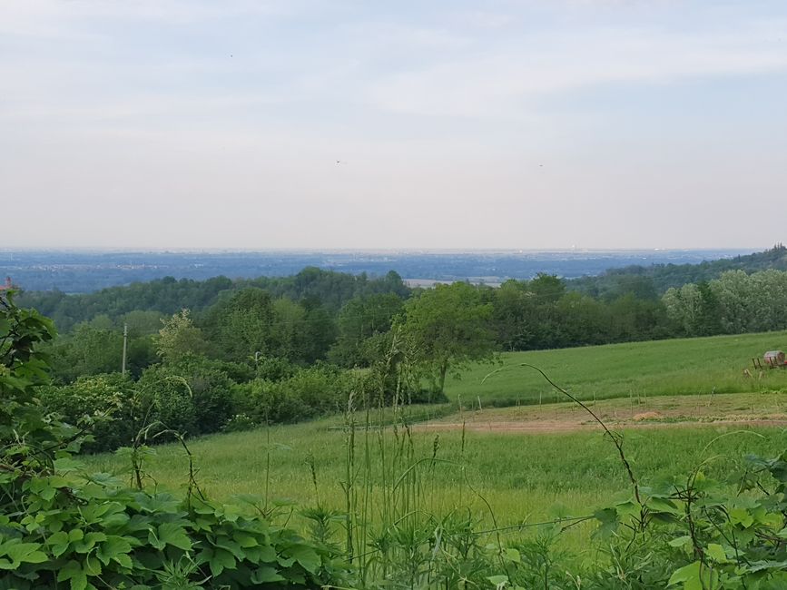 View of the Po Valley
