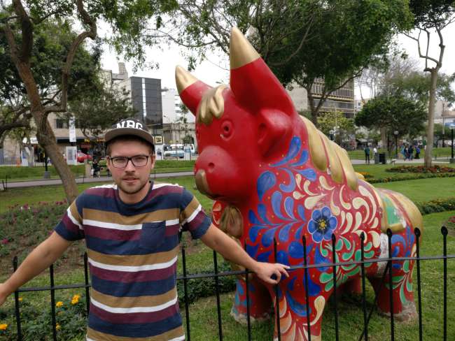 The 'Charging Bull' of Lima