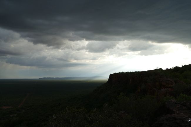 Waterberg plateau from a distance