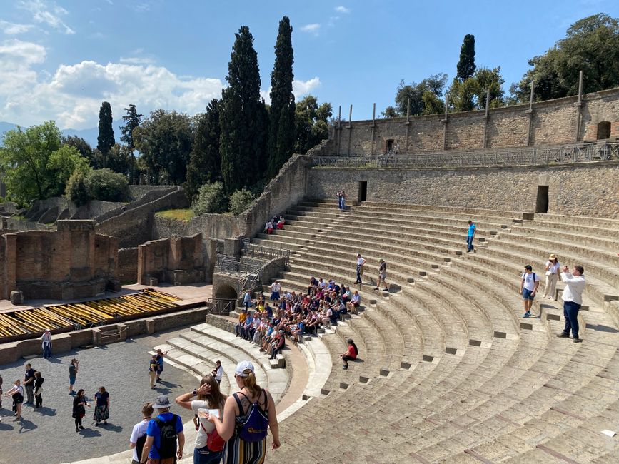 Grosses Theater von Pompeji