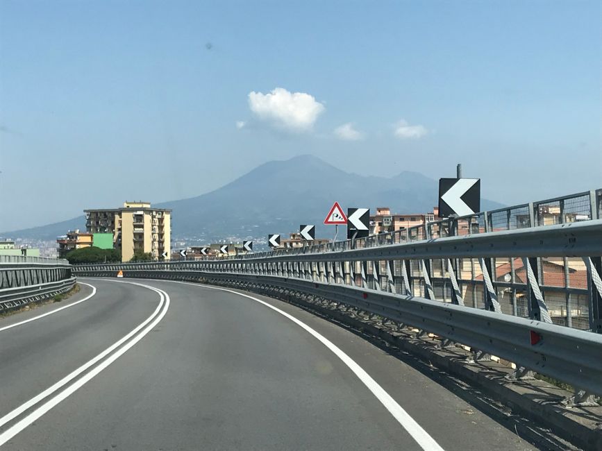 There is Vesuvius