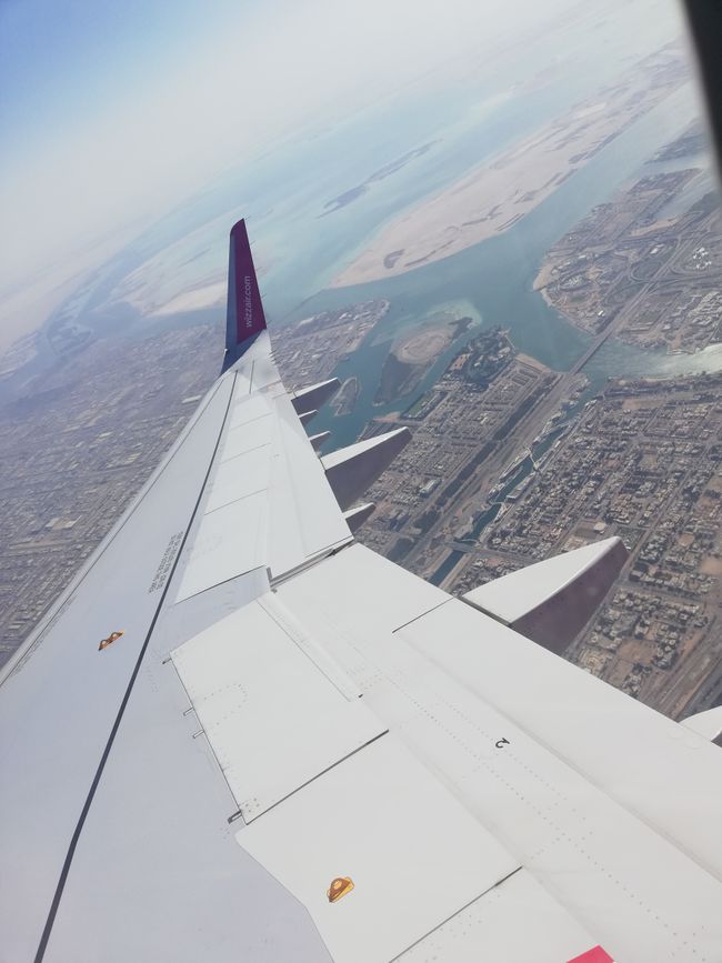 2.5. Flug nach Abu Dhabi