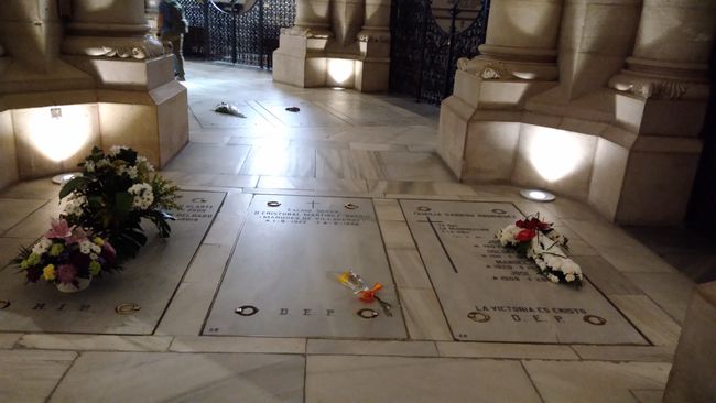 Graves in the floor