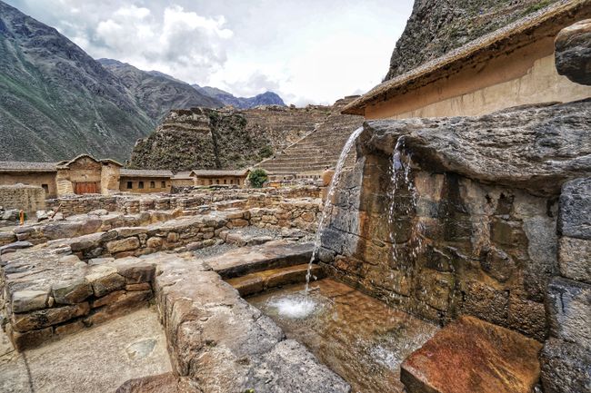 Inca princesses' bathroom