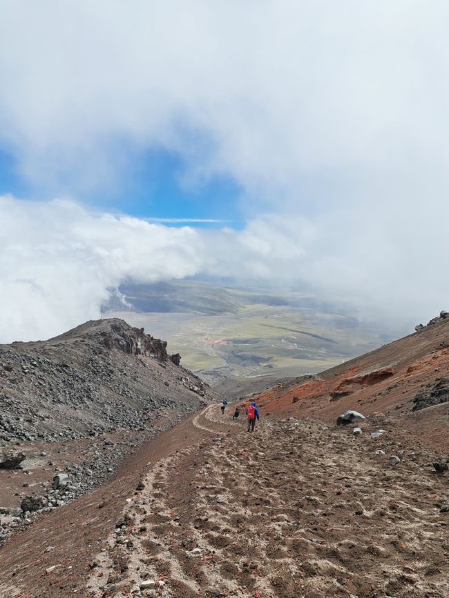 Cotopaxi - We still had a bit of a view 
