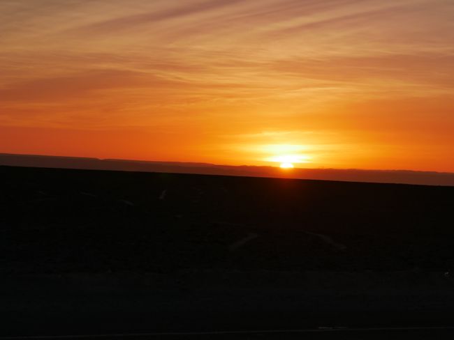 Sonnenuntergang Nazca