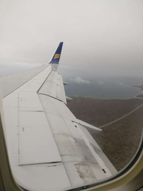 Approach at Keflavik Airport