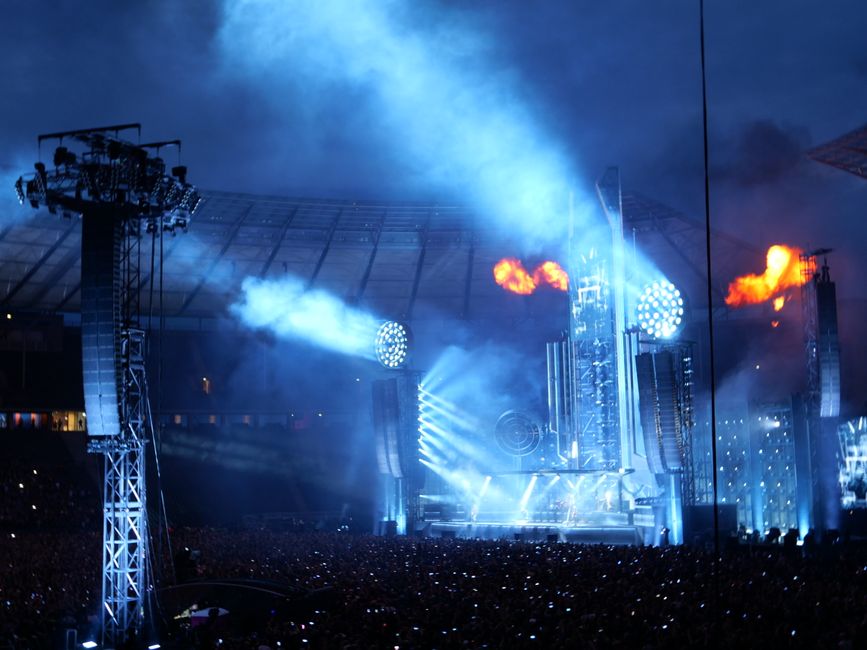 Rammstein im Berliner Olympiastadion 