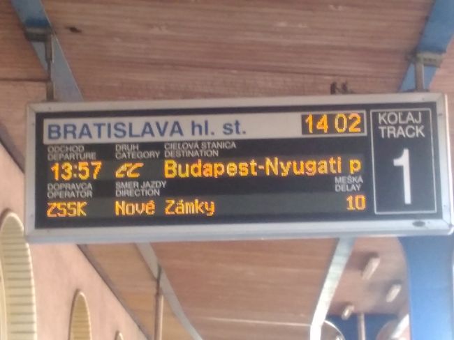 Budapest jetzt also...