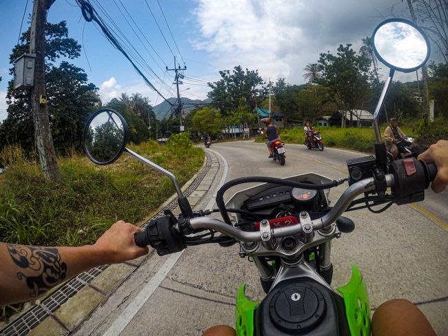 Tag 172 - Motorcycle tour on Koh Tao