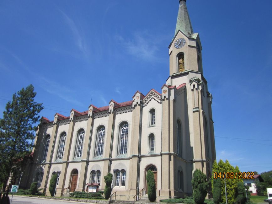 Protestant church in Skoczow