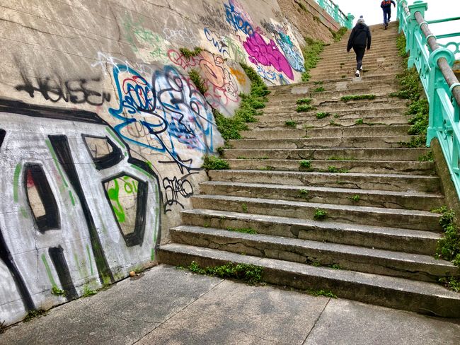 Treppenkunst in Brighton