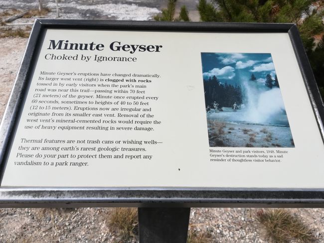 Warum der Yellowstone Park Yellowstone Park heißt