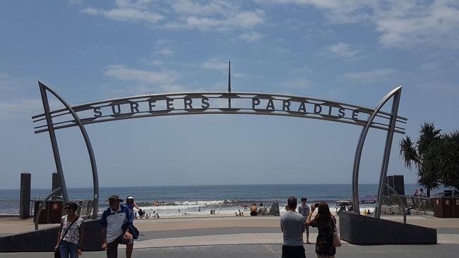 This is surfer's paradise.