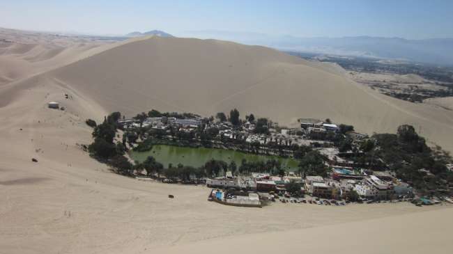 Liñas de Nazca e oasis de Huacachina