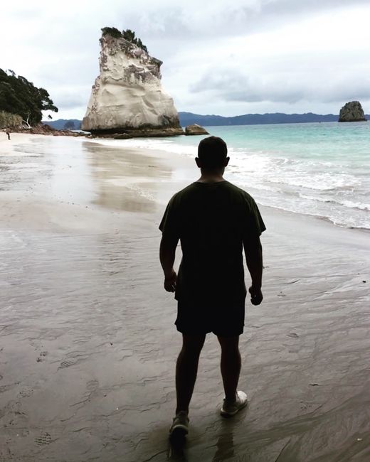 11|10|18, Warning, Flat Tire, Cathedral Cove