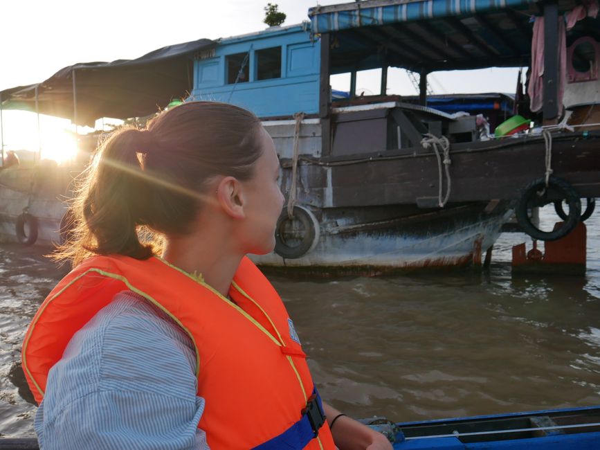 Floating Market and Fisher Island in the Mekong Delta