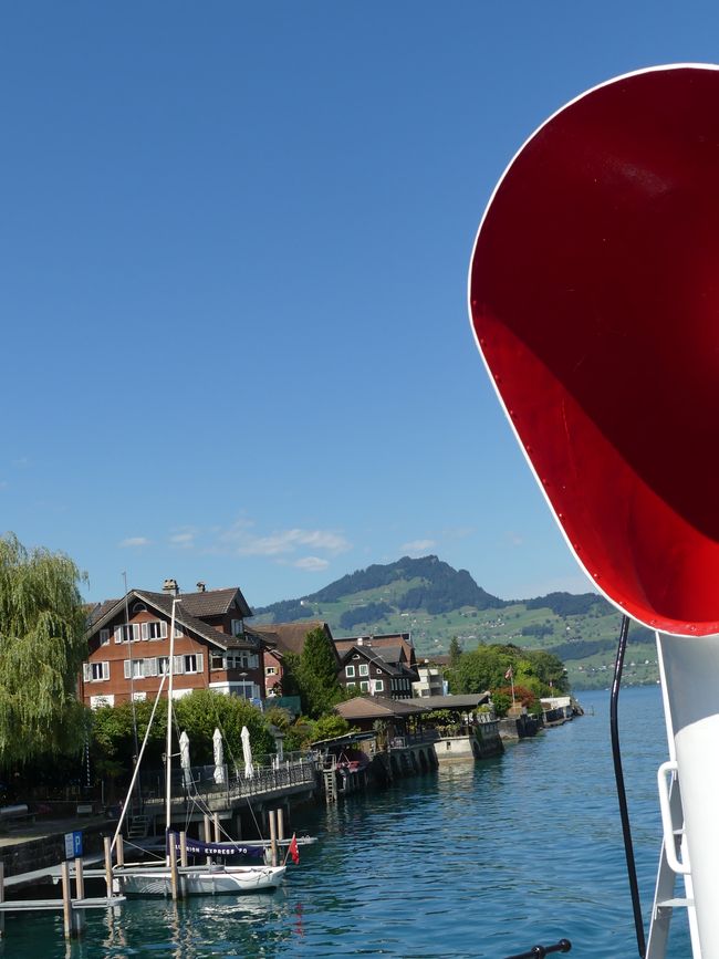 Lake Lucerne & with the funicular to Stanserhorn