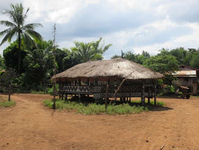 Assembly house of a hill tribe