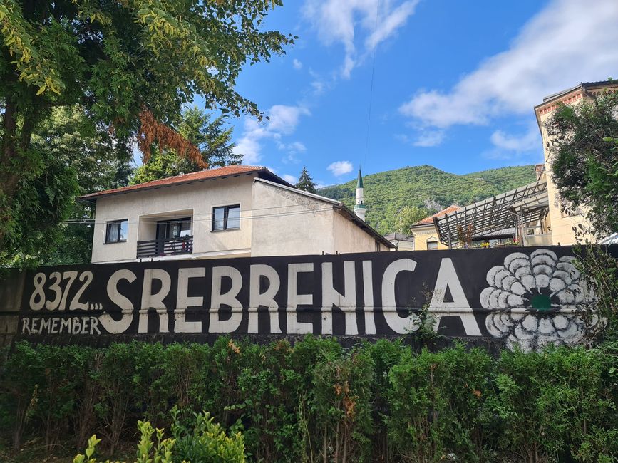Aber auch Srebrenica wurde nicht vergessen.