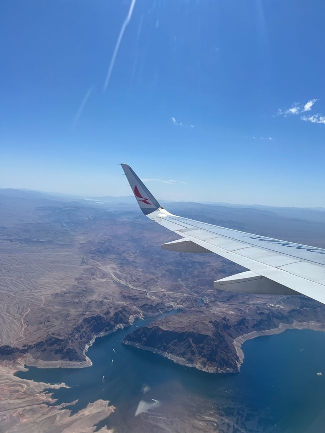 Landing in Las Vegas