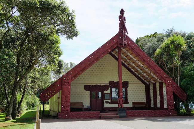 Typisches Haus der Maori